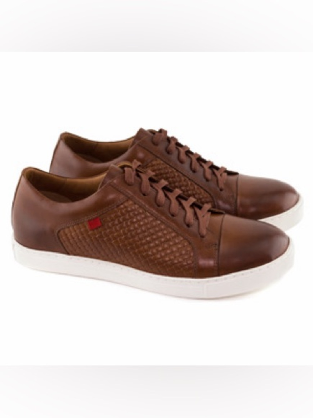 MARC JOSEPH NY Mens Leather Brazil Brown Men's Shoes - Size 10